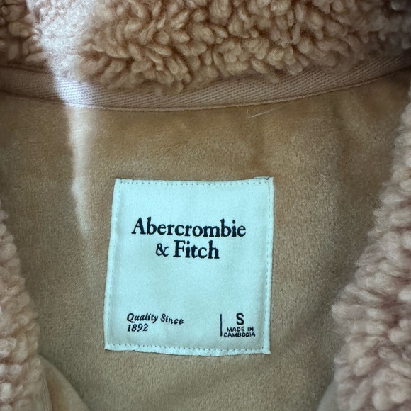 Abercrombie & Fitch Camel Teddy Jacket - Picture 5 of 5